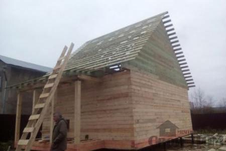 Строительство дома 6 на 9 зимний для постоянного проживания из бруса 150 150 в Мытищах