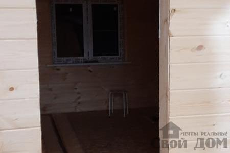 Дом из обрезного бруса под отделку в поселке Воровского