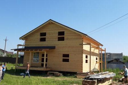 Дом для постоянного проживания по индивидуальному проекту в Одинцовском районе