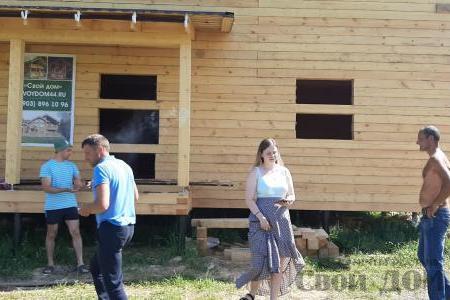 Дом для постоянного проживания по индивидуальному проекту в Одинцовском районе